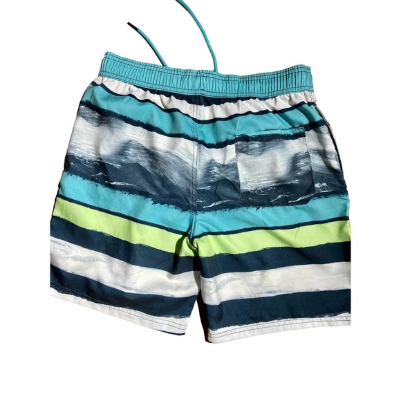 Maui and Sons Colorful Striped Beach Shorts Size S Ultralight* and Packable M564 - Picture 4 of 5